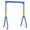 Vestil Knockdown Crane 10'x14' Iron 8K AHSN-8-10-14-VG - alternate 1